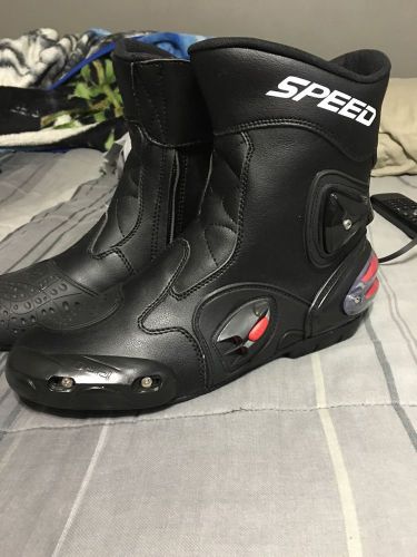 Speed motorcycle boots size 12