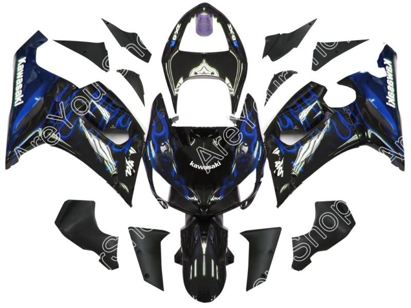 Fit for kawasaki zx6r 2005-2006 bodywork fairing complete abs plastics 19#