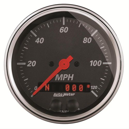 Auto meter designer black series gps enabled speedometer 1449