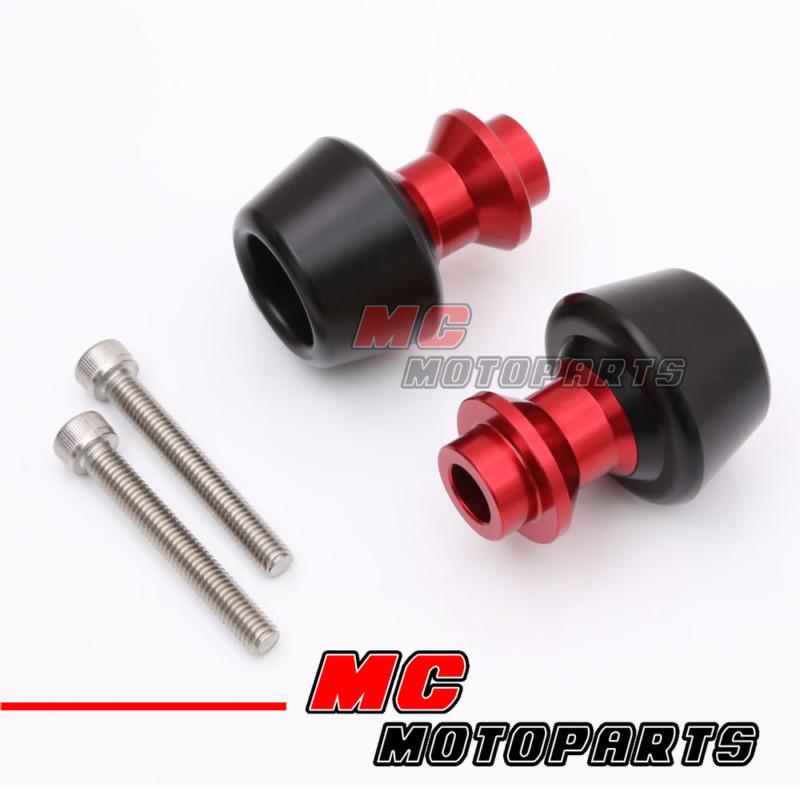 Red cnc billet swingarm spools aprilia tuono 1000 / r 03 04 05 06 07 08 09