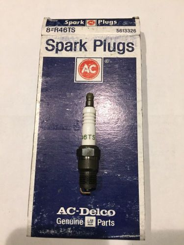 R46ts ac delco spark plugs nos qty:8