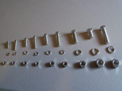 Nut and bolt assortment 240 sae pieces             5k4s