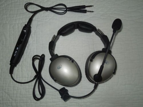 Lightspeed zulu anc enc aviation headset-refurbished-2 plug-bluetooth