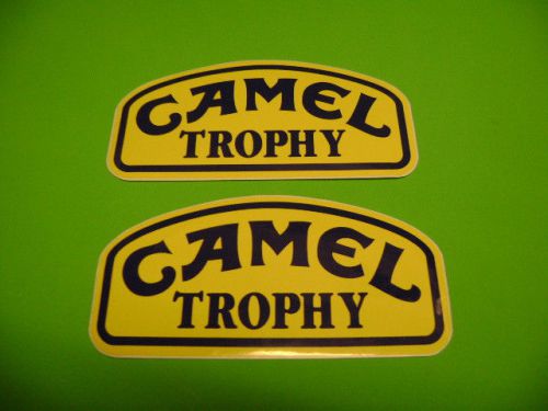 Camel trophy  jeep 4x4   decals stickers 2 x