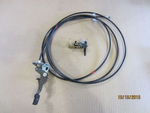 Release cable and lock for door gaz mazda protege 1995-1996-1997-1998