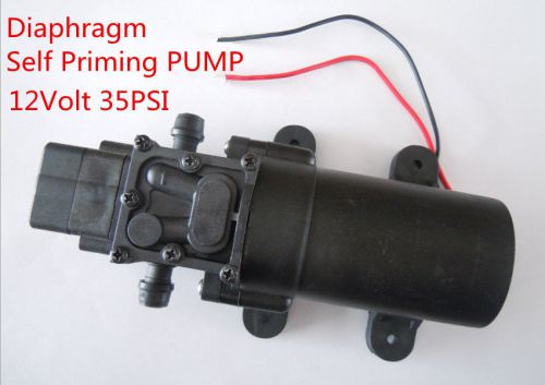 Marine boat 12v 1.2gpm 35psi water pressure diaphragm self priming pump