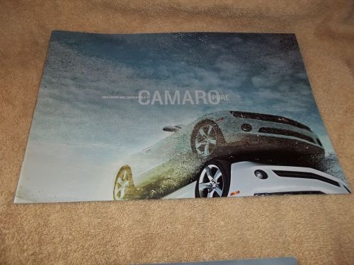 Mint!! mint! 2012 chevrolet camaro sales brochure: ls, lt, ss, rs, zl1. chevy gm