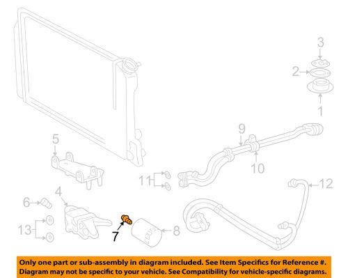 Gm oem oil cooler-by-pass valve 25014006