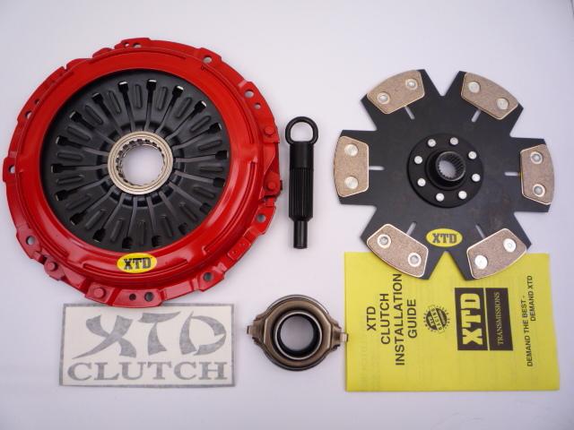 Xtd® stage 4 clutch set mitsubish lancer evo 8 9 rs mr 