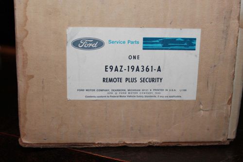 Nos, oem ford remote plus vehicle security system vintage 1988 - 89