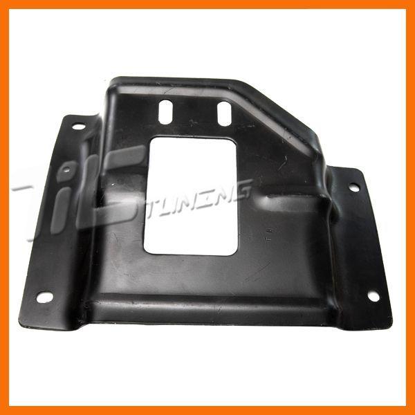 99-00 f350 super duty front bumper mounting plate fo1067133 primered steel right