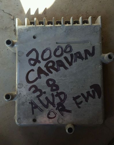 2000 dodge caravan 3.8 transmission computer pcm module