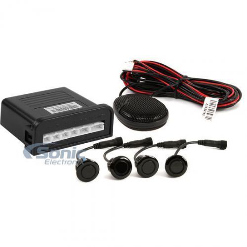 Audiovox psb110 audible alert parking assist system with 4 sensors and buzzer