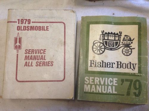 1979 oldsmobile dealer service body. manual set 88 98 cutlass supreme 442 h/o