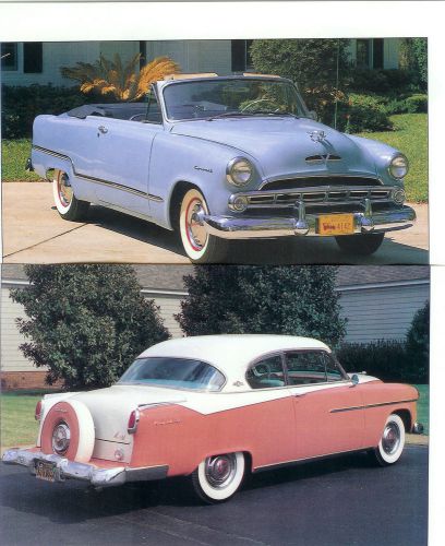 1953 - 1954  dodge coronet royal  11 pg color  article