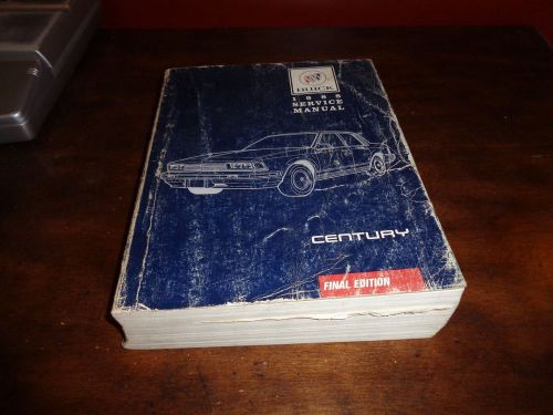 1988 buick century service manual final edition