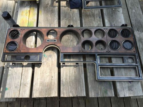 1987 pontiac grand prix instrument bezel