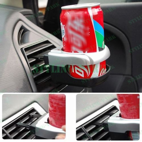 Car suv van bus stand bottle drink cup holder air-condition vent mount clip hook