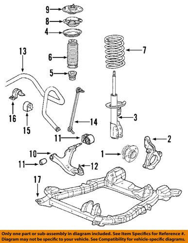 Purchase HONDA OEM Front Suspension-Dust Shield 51403STKA01 in ...