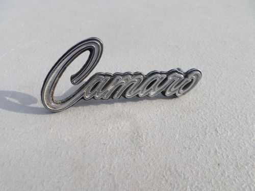 1969 chevy camaro deluxe interior camaro glove box emblem