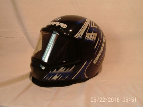 Barely used bieffe motorcycle or snowmobile helmet dot gr 1400 xxl made in italy