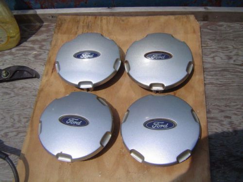 Ford escape center caps set of 4 used oem 01 02 03 04 05 06 07