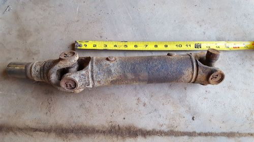 Jeep wrangler rear driveshaft tj 97-02  drive shaft ax-15 4.0 12&#034; center