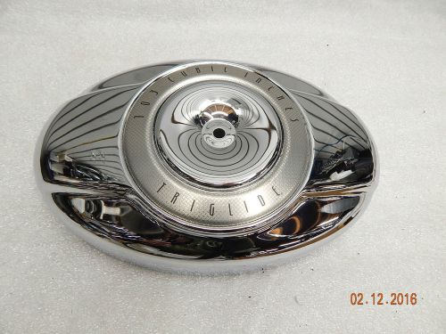 Chrome air cleaner cover tri glide harley touring twin cam softail trike dyna t/