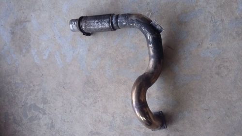 Vw rabbit/pickup/caddy turbo diesel custom stainless downpipe