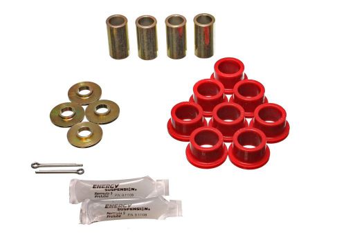 Energy suspension 3.7101r strut rod bushing set fits 63-74 corvette