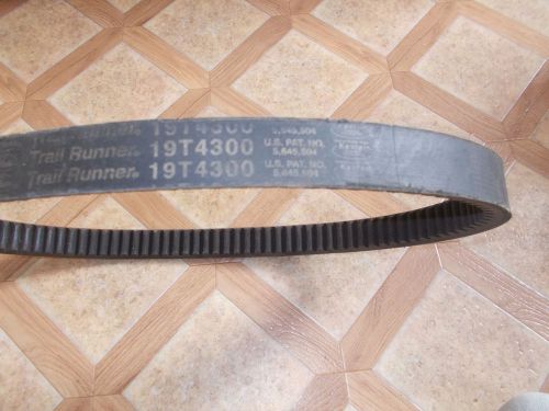 Gates trailrunner snowmobile drive belt 19t4300, #1