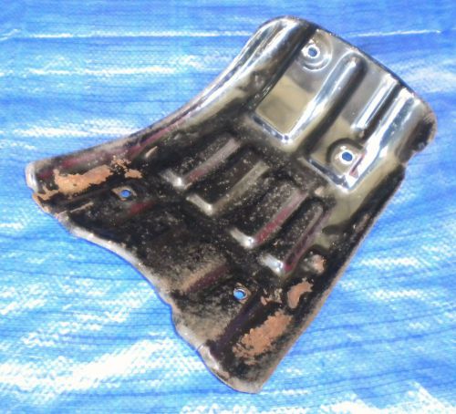 1973 yamaha mx360 skid plate yamaha mx 360 frame guard brush guard