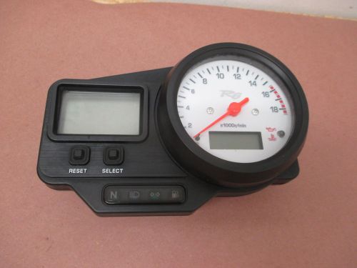 99-02 yamaha r6 yzf-r6 600 speedometer tach meter gauges speedo cluster 2002