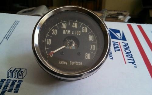 Harley motorcycle panhead shovelhead low rider tack gauge