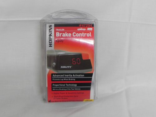 Brand new hopkins 47294 trailer agility brake control prevents lag