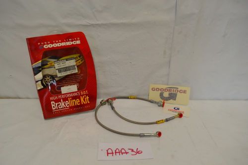 Fits goodridge brake line kit fits  stainless steel 46200-22061