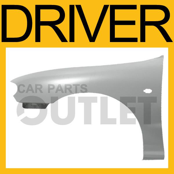 Primed fender driver side for 99 00 hyundai elantra gl