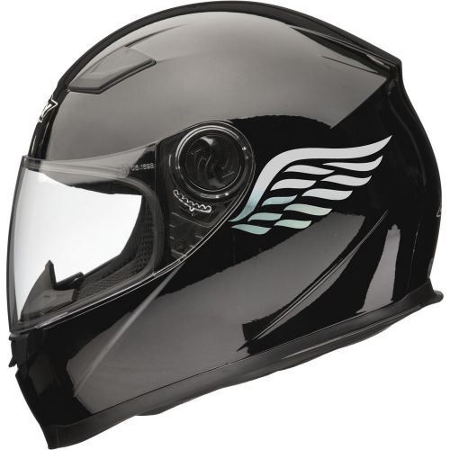 ~angel wings motorbike helmet sticker car decals (mirroredpair) 80mm x 40mm/each