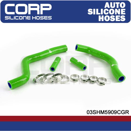 Silicone radiator coolant hoses kit for kawasaki kx125 kx125  2005 2006 2007 gr