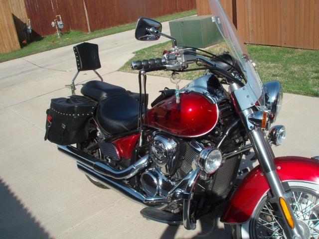 Kawasaki vulcan vn900 vn 900 sissy bar/backrest **studded**