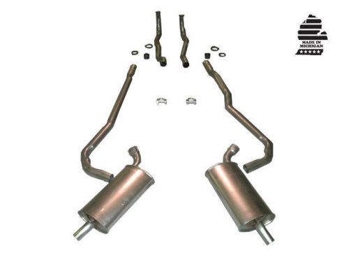 1969-1972 corvette exhaust system 2&#034; 350 4 speed 2&#034;