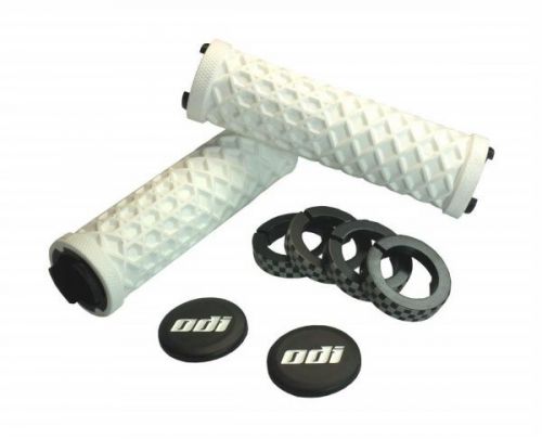 Odi vans (no flange) lock-on grips 130mm white d3ovnw