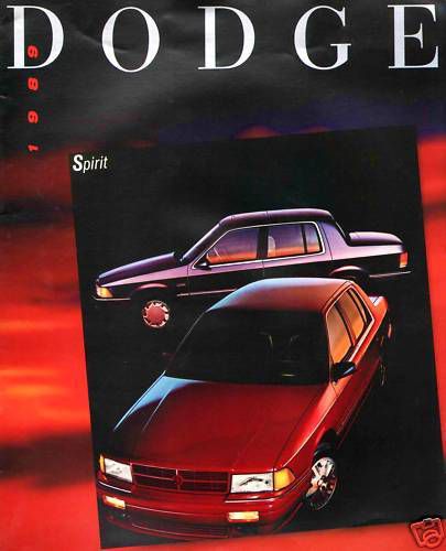 1989 dodge spirit brochure-spirit le-spirit es turbo