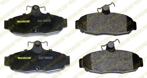 Monroe dx347 brake pad or shoe, rear-monroe dynamics brake pad