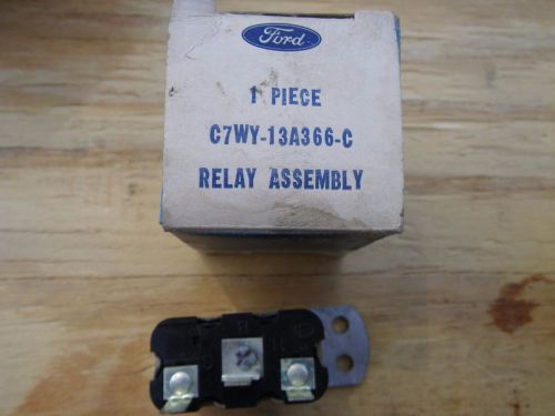 Ford nos c7wy-13a366-c, c7wb13a366-a, k7 relay 1967 mercury cougar, k7 relay