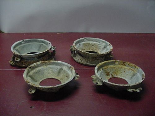 1963-64 chrysler newport / new yorker / 300 headlight buckets - set of 4 - used