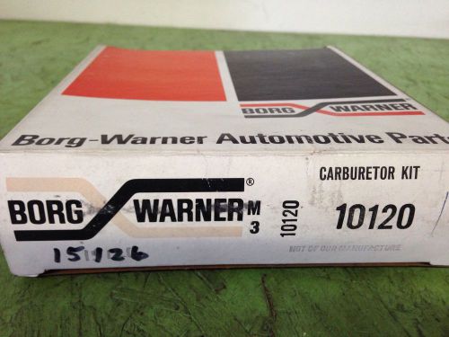 Borg warner carbuerator kit 10120 holley 2300 2 barrel ford mercury 1957-1958