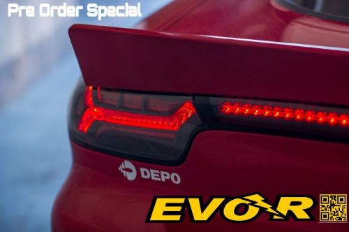 Evo-r mazda rx-7 fd3s rx7 led tail lights depo center left right 3 pieces rotary