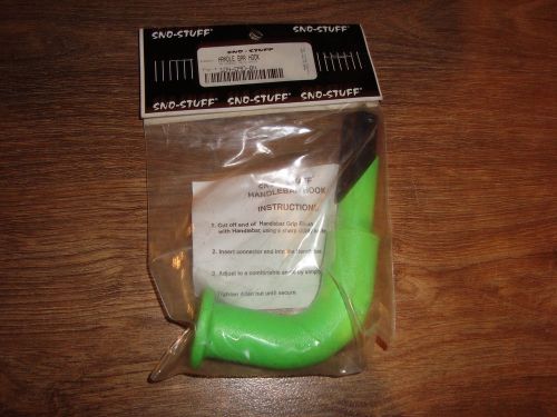 New sno stuff handlebar hook neon green 90 degree 104-090-84 arctic cat polaris