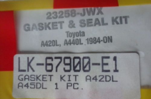 Toyota 1982-92 transmission gasket &amp; seal kit a420l a440 a42-45dl 23258-jwx